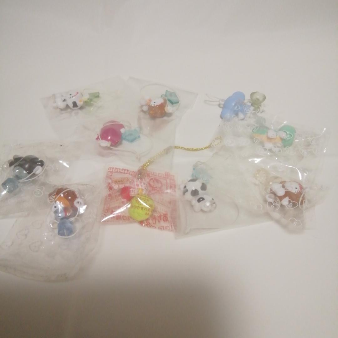 ご当地　ハローキティストラップセット　120個　(ウェディング、イチゴキティ他)