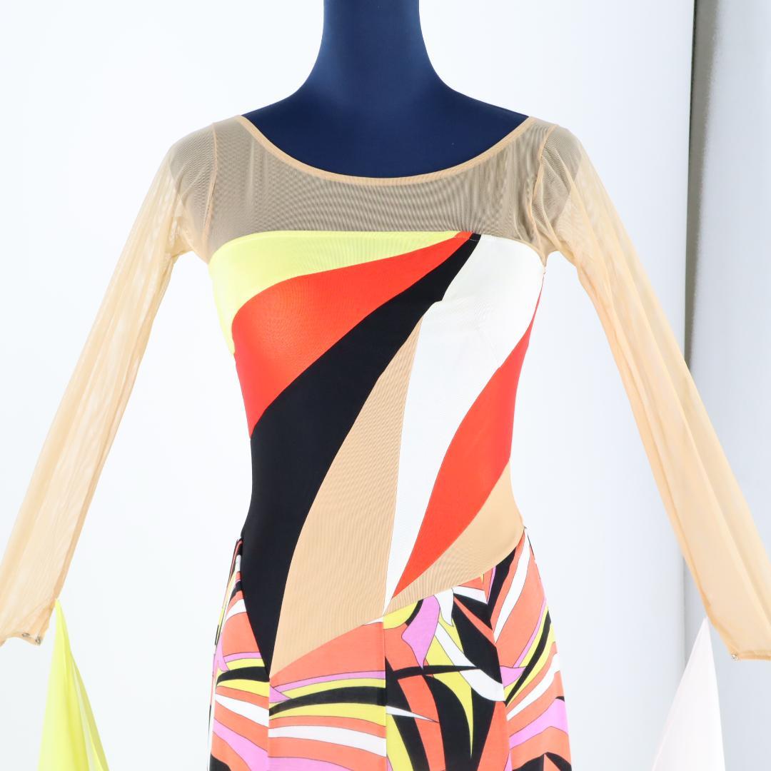 【美品 日本製 社交ダンス衣装】in the MOOD インザムード ドレス