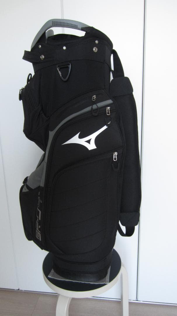 MIZUNO キャディバッグ BR-D4c カートバッグ（黒色）
