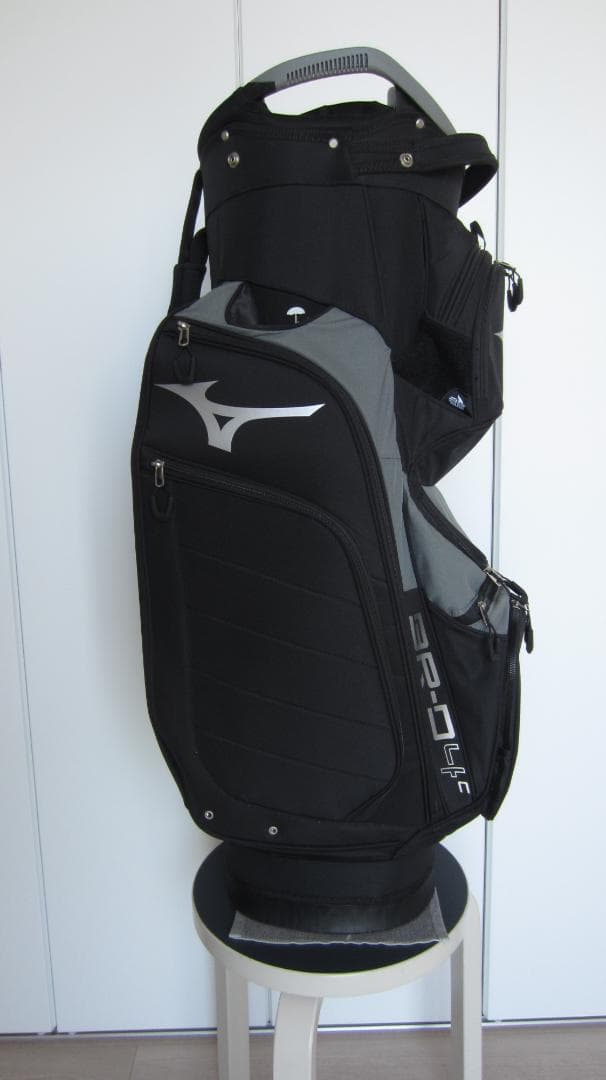 MIZUNO キャディバッグ BR-D4c カートバッグ（黒色）