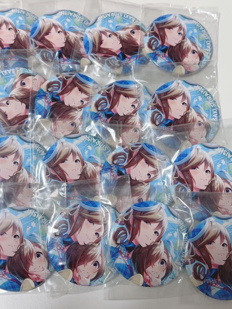 白石沙季 缶バッジ アイプラ まとめ売り