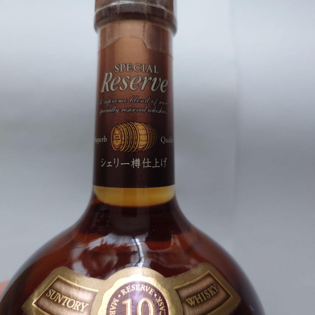不*フ様 サントリー スペシャルリザーブシェリー樽仕上げ 10年 720ml