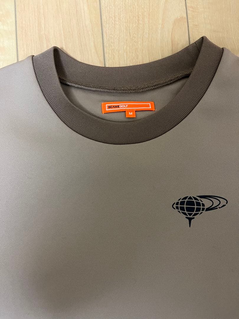 BEAMS GOLF M ハイゲージフリース 切り替え プルオーバー