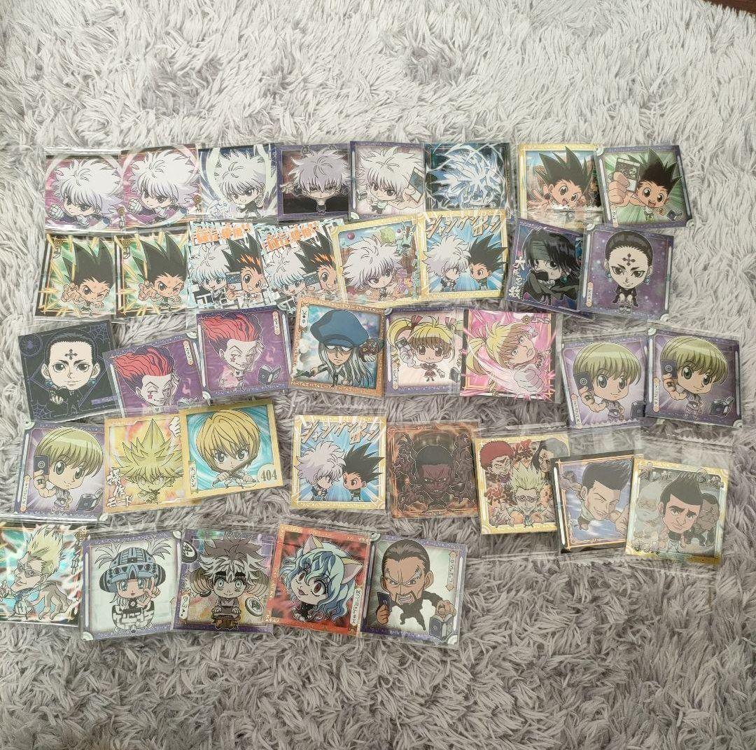 HUNTER × HUNTER 缶バッジ カード アクスタ ポストカードラバマス