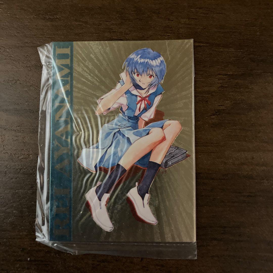 エヴァンゲリオン　カードダスマスターズ　抽プレ　綾波レイ　プラチナ　未開封