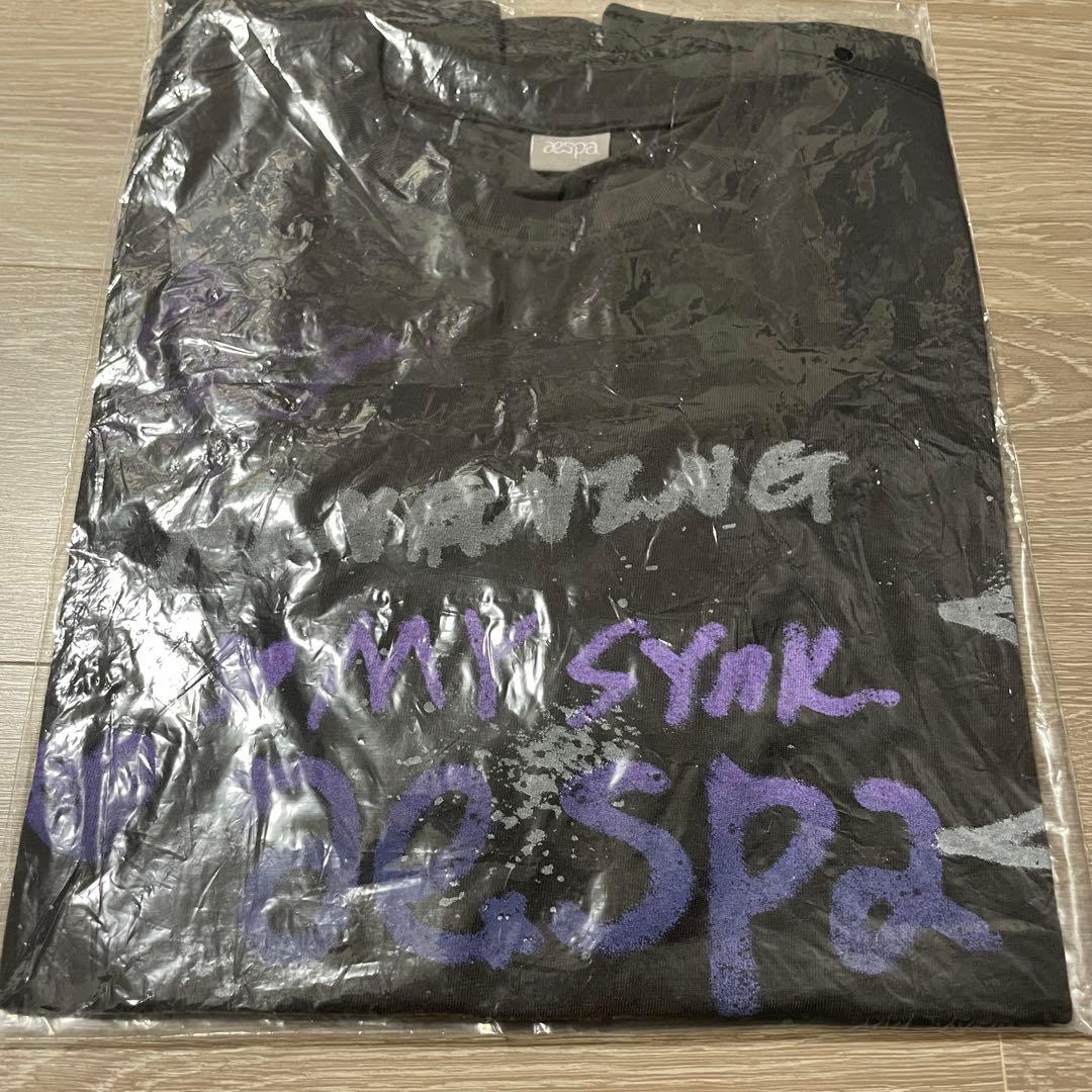 aespa ファンミ HANDWRITING T-SHIRT