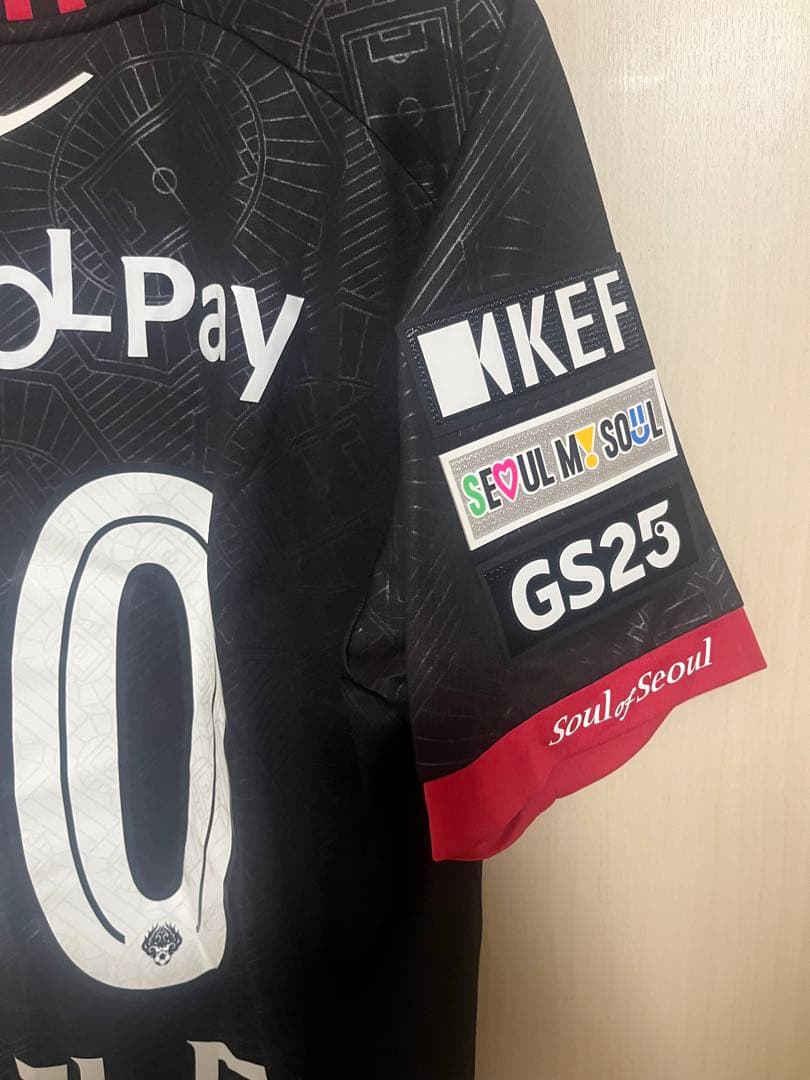 fc ソウル リンガード選手　ユニフォーム　XL