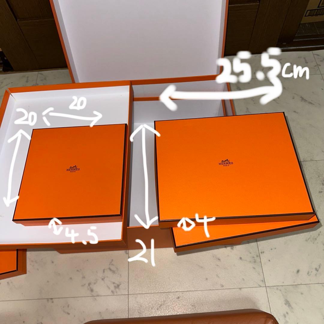 新品 Hermes Vuitton Bottega 大中小ボックス 18個セット