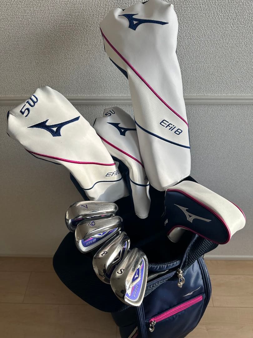 現行 ミズノ エフィル8 レディース クラブセット 8本 初心者 女性 L