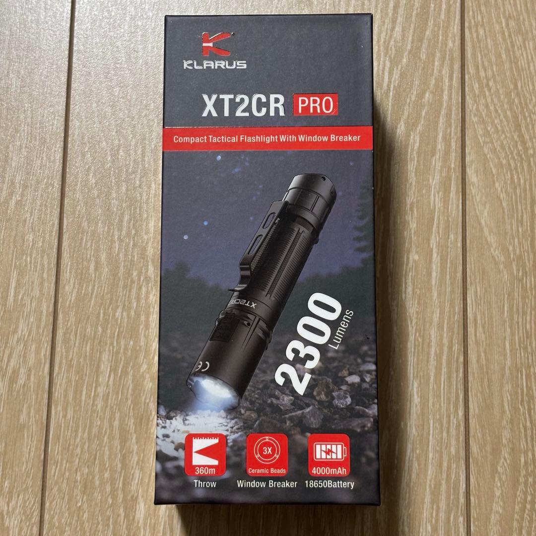 KLARUS XT2CR PRO LuminusSFT42R 2025年モデル