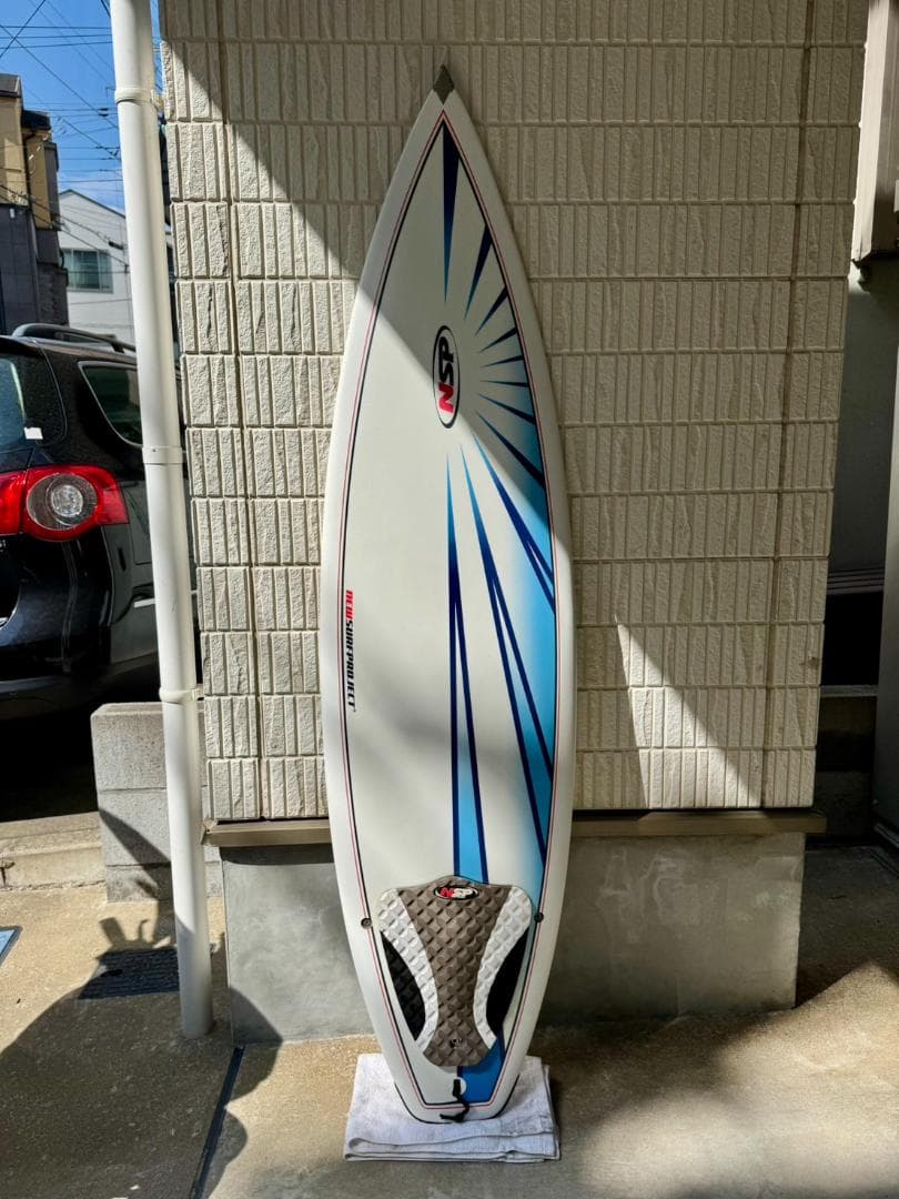 NSPキッズ ジュニア 子供用 サーフボード5'4×16 7/8×2約163cm