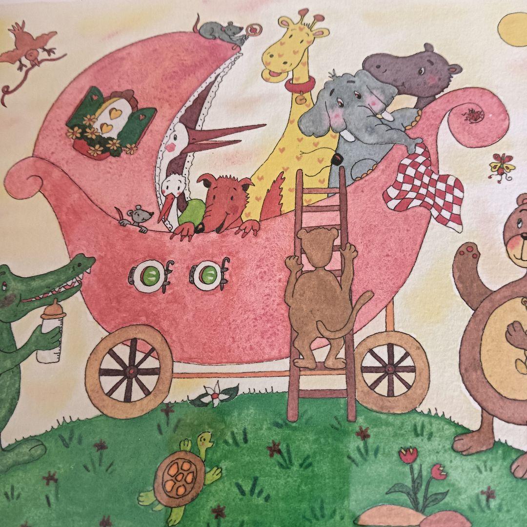 【新品未使用品】Clyv クリーブ　「子供達の箱舟」ジクレー