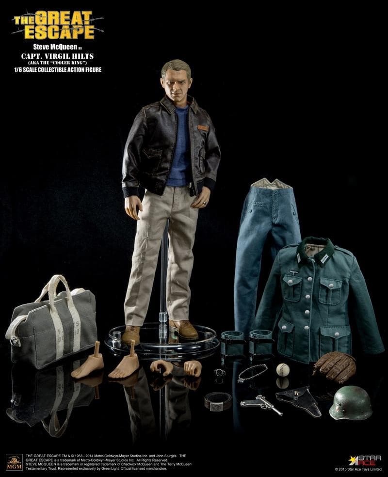 ミリタリー STAR ACE TOYS Steve McQueen SA0007/SS053