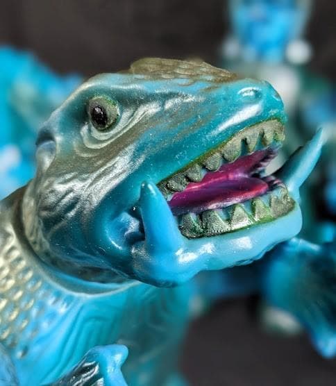 大魔神＆ガメラ＆ダイモン（マルサン・Ｍ１号）大映怪獣ソフビ３体セット＋２