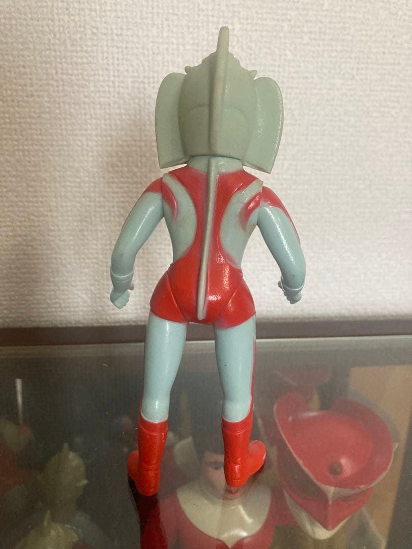 ウルトラマン　ウルトラの母　ソフビ　ブルマァク　当時物