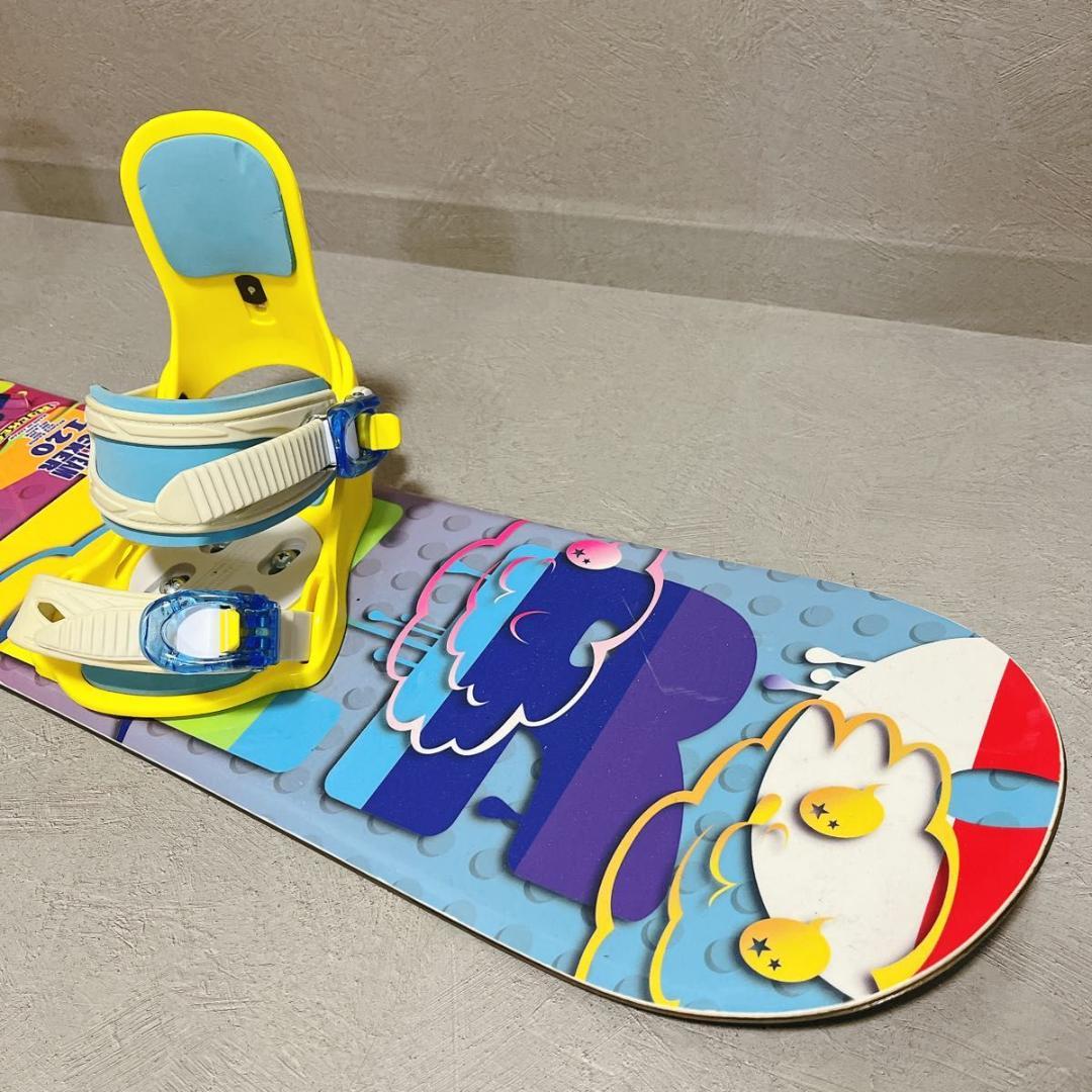 IGNIO 120cm スノーボード ボード キッズ ジュニア ビンディング