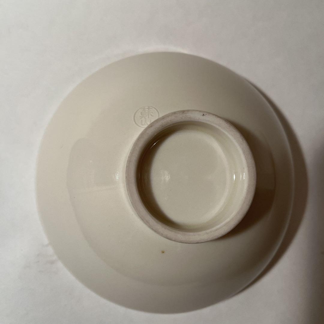 白磁茶碗　二代　諏訪蘇山