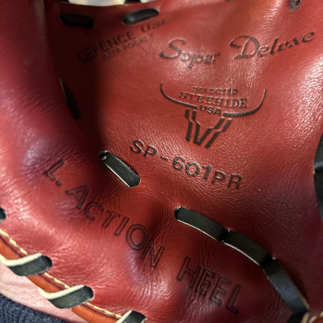 ワールドペガサス 右投げ 投手〜内野手用 グローブ 昭和レトロ