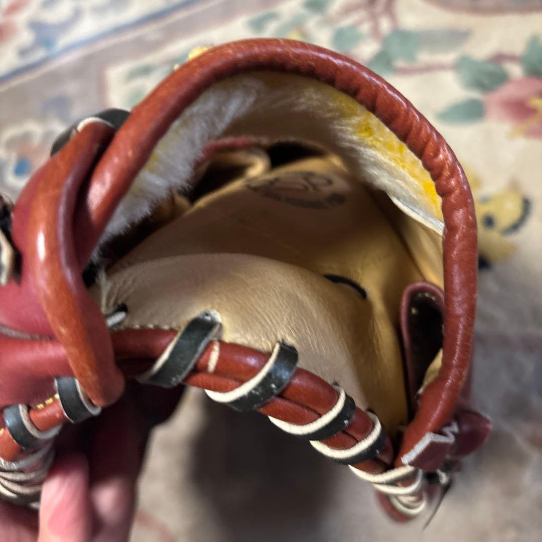 ワールドペガサス 右投げ 投手〜内野手用 グローブ 昭和レトロ