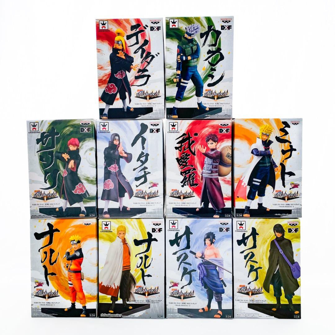 ＊未開封＊ NARUTO DXF シノビリレーションズフィギュア 10体セットD