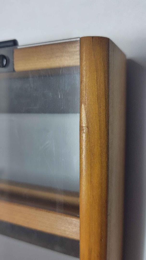 【純正廃盤】ZIPPO木製ディスプレイケースクリア版2段 25年前購入