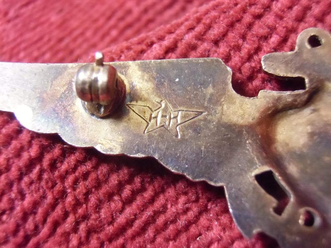 ★１９３０年代＊アメリカ軍＊海軍＊銀製＋金張り製＊パイロット章/ＷＩＮＧ（実物）