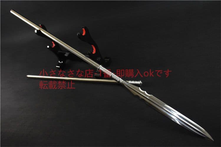 シルバー竜胆亮シルバー銃金 古兵器 武具 刀装具 日本刀 模造刀