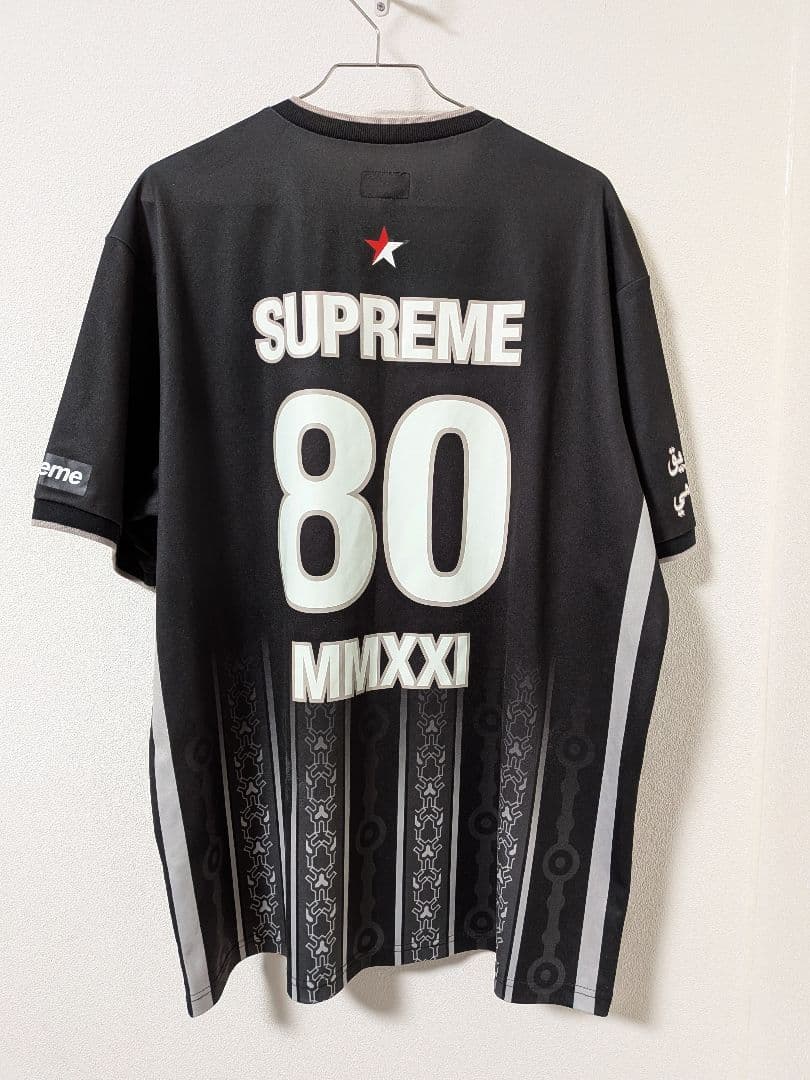 ウェア Supreme Arabic Logo Soccer Jersey XL