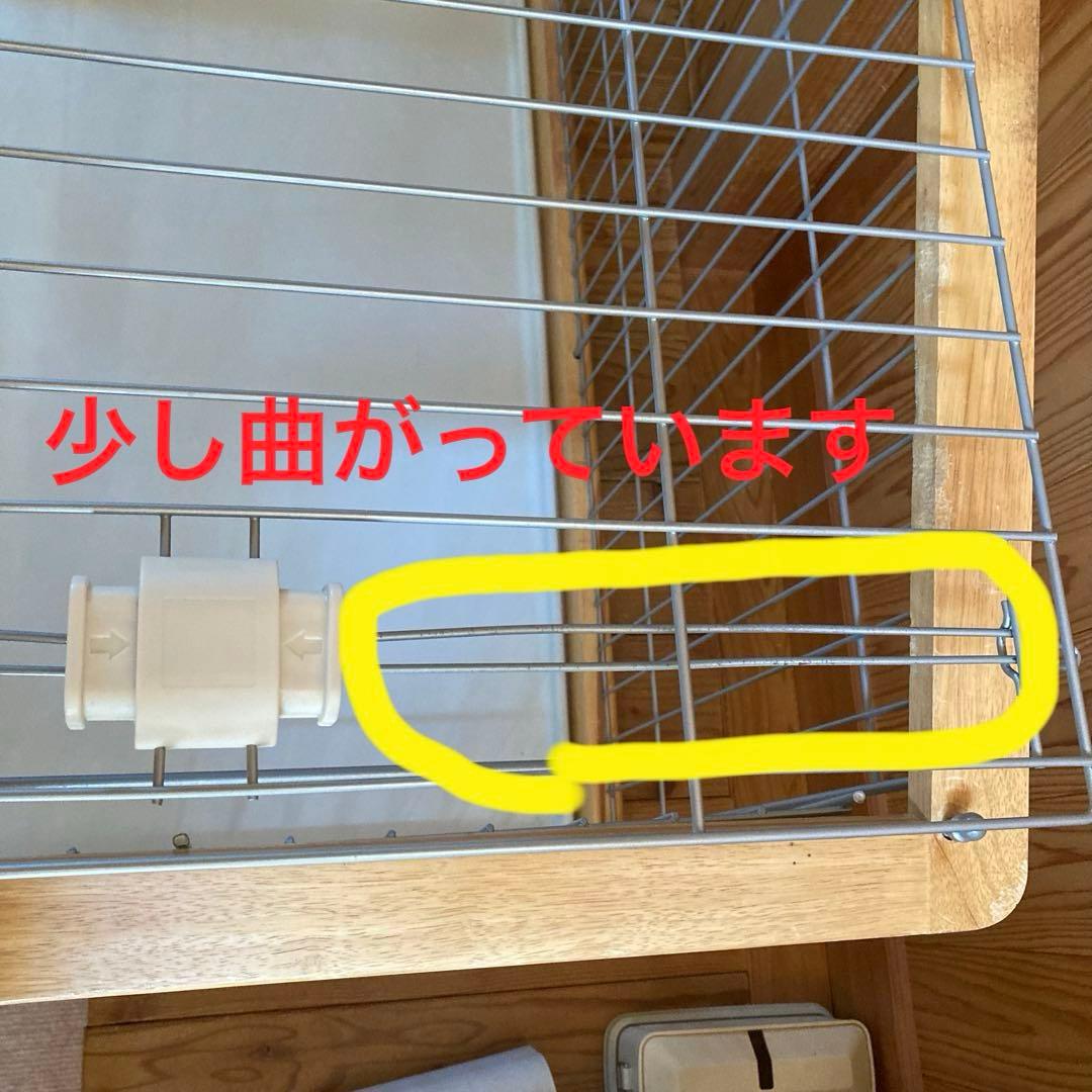 犬用屋根付きサークル ケージ　小型犬　木製　オシャレ　リッチェル95×66cm