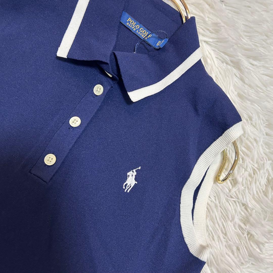 ［美品］POLO GOLF RALPH LAUREN ワンピース ネイビー XS