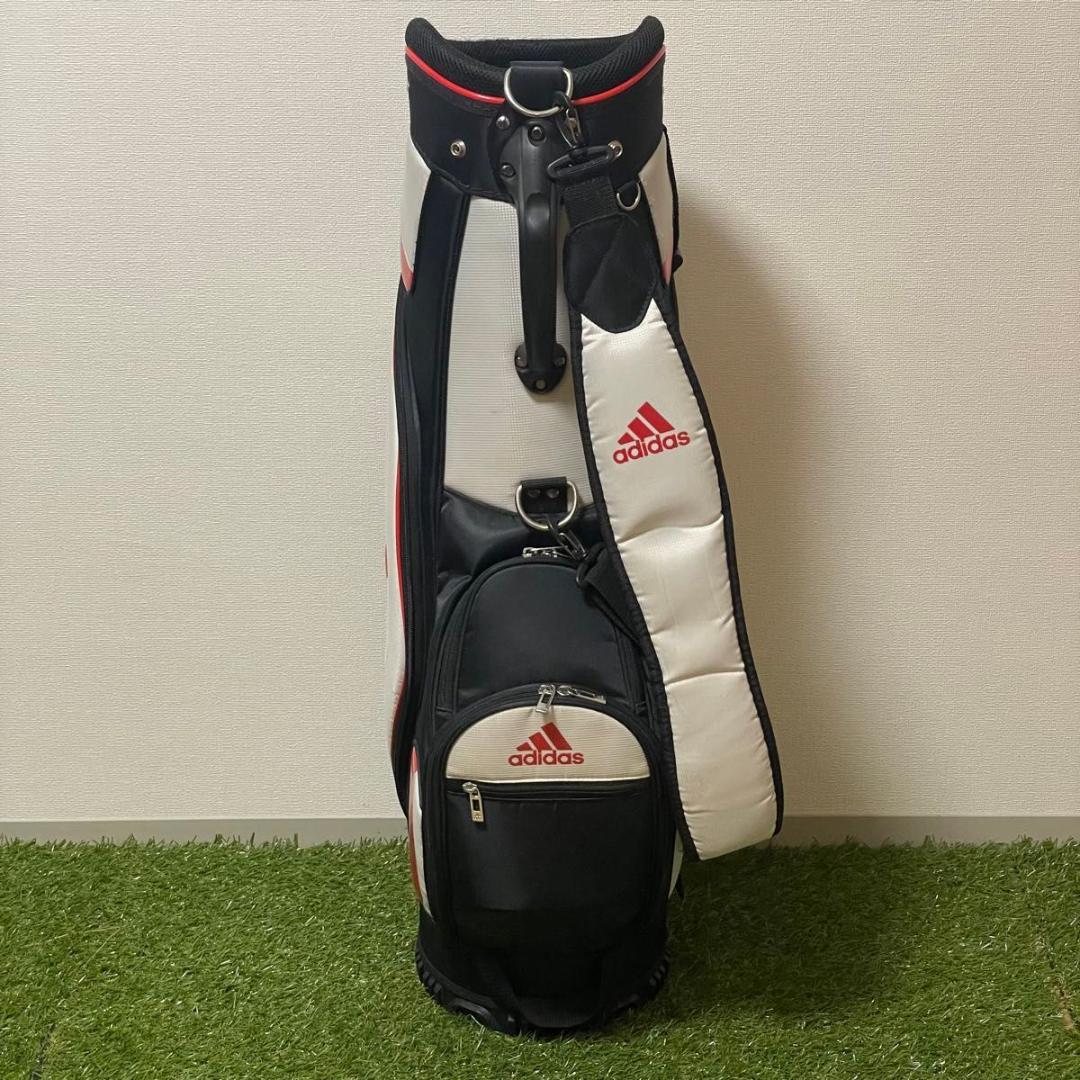 adidas アディダス キャディバッグ ゴルフバッグ ナイロン 軽量