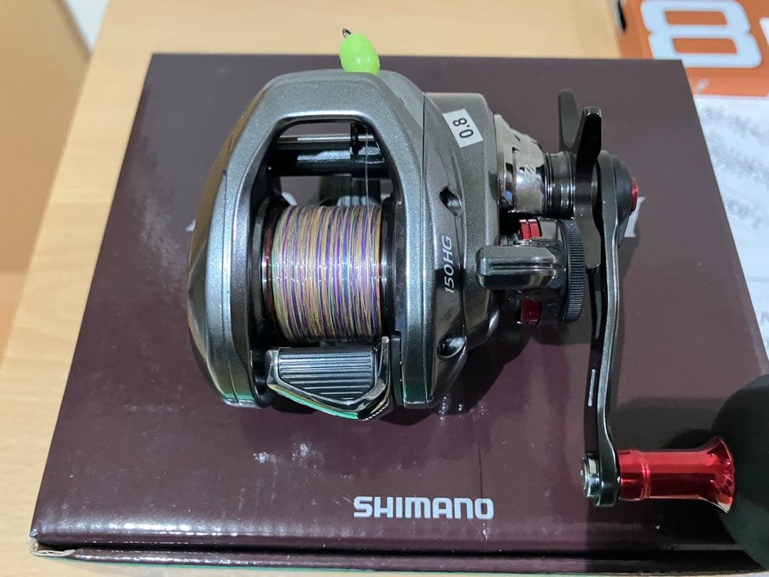 【美品・おまけ付】シマノ(SHIMANO) リールエンゲツ 2021 150HG