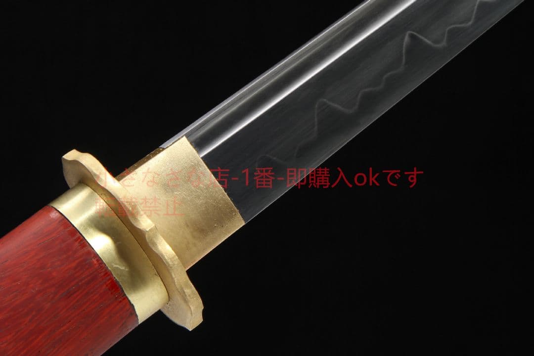 赤木唐横刀合金T 10焼刃  古兵器 武具 刀装具 日本刀 模造刀 居合刀