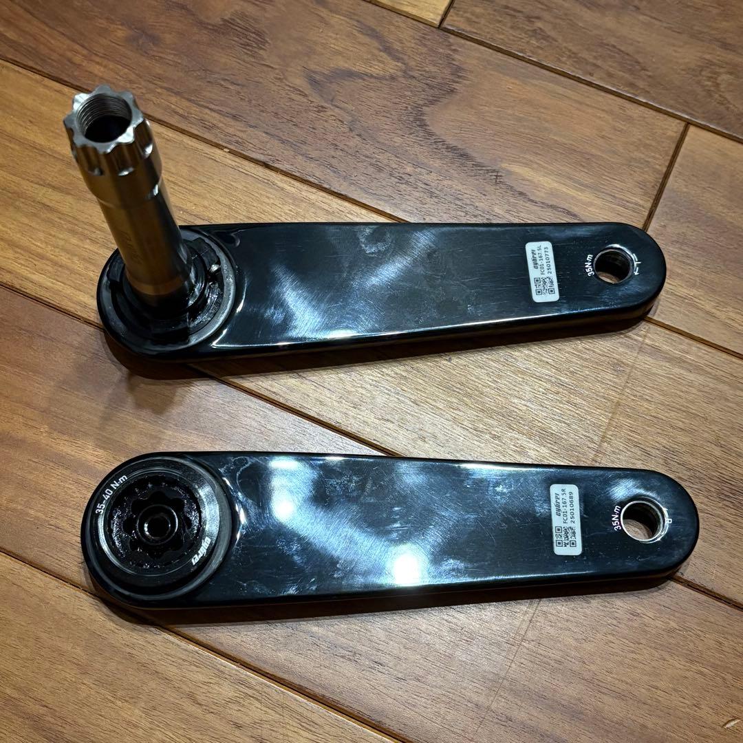 【値下げ】CYBREI カーボンクランク 167.5mm 24mmTi