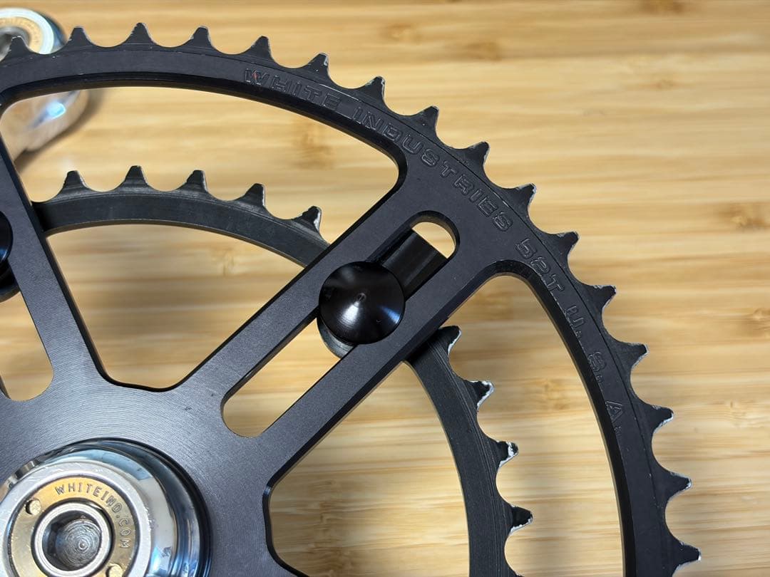 パーツ White Industries VBC Road Crank 52x38T