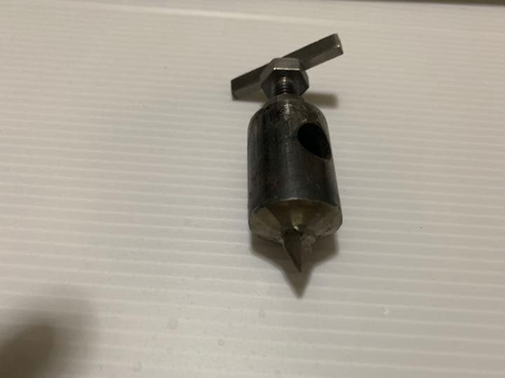 自作ガス切断用　定規（円）