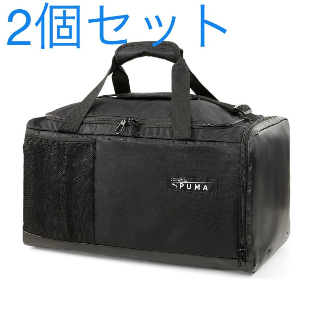 プーマ　新品　ボストン バッグ　トレーニング スポーツ M シューズ ブラック