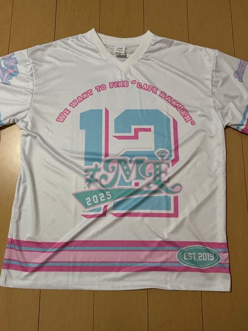 ≠ME メンバーカラーユニフォームTシャツ　谷崎早耶 BIGサイズ（XLサイズ）