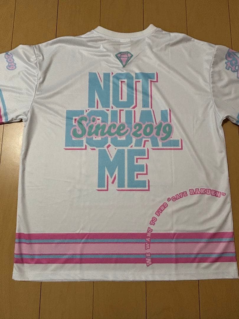 ≠ME メンバーカラーユニフォームTシャツ　谷崎早耶 BIGサイズ（XLサイズ）