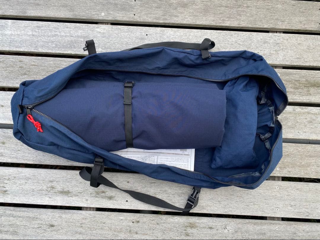 クイックキャンプ　QC-TCRT400 レクタタープ　廃盤品　ネイビー