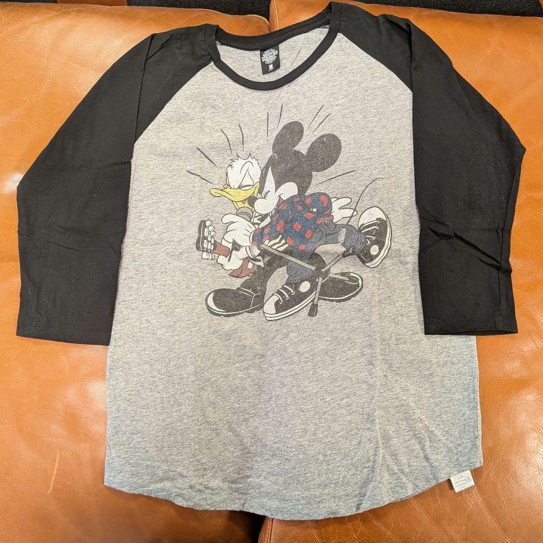 B'z ディズニー ラグランTシャツ Mサイズ