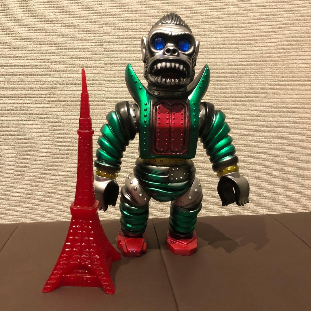 本日のみ　ターゲットアース　マシンゴリラ　ソフビ　インディーズソフビ