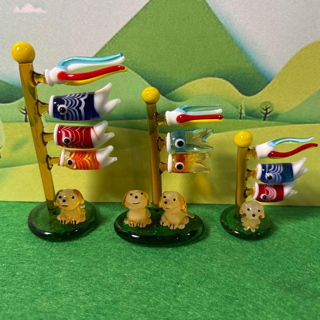 ガラス細工　ミニチュア