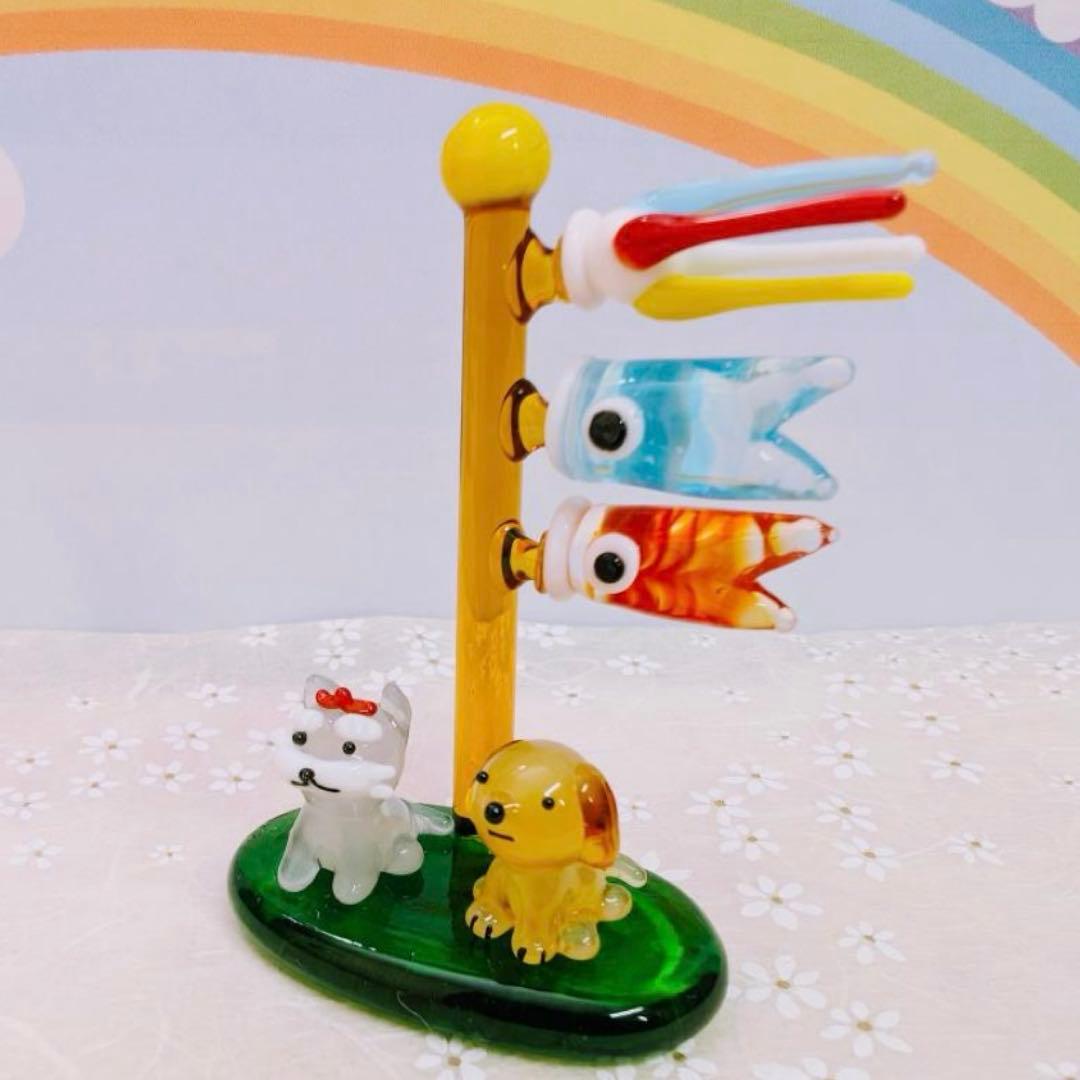 ガラス細工　ミニチュア