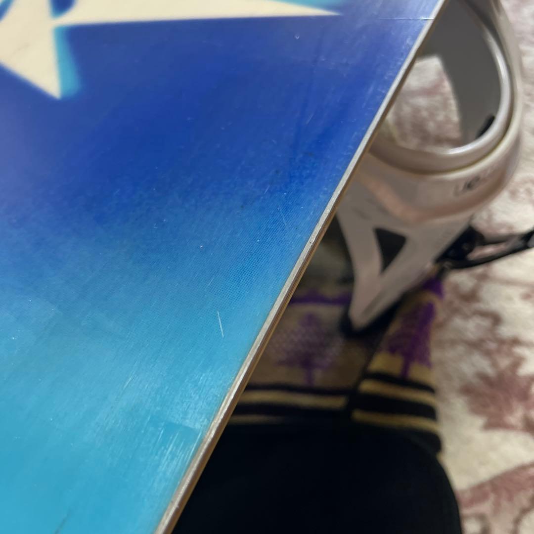 良品 BURTON CLASH 153cm スノーボードセット 初心者向き