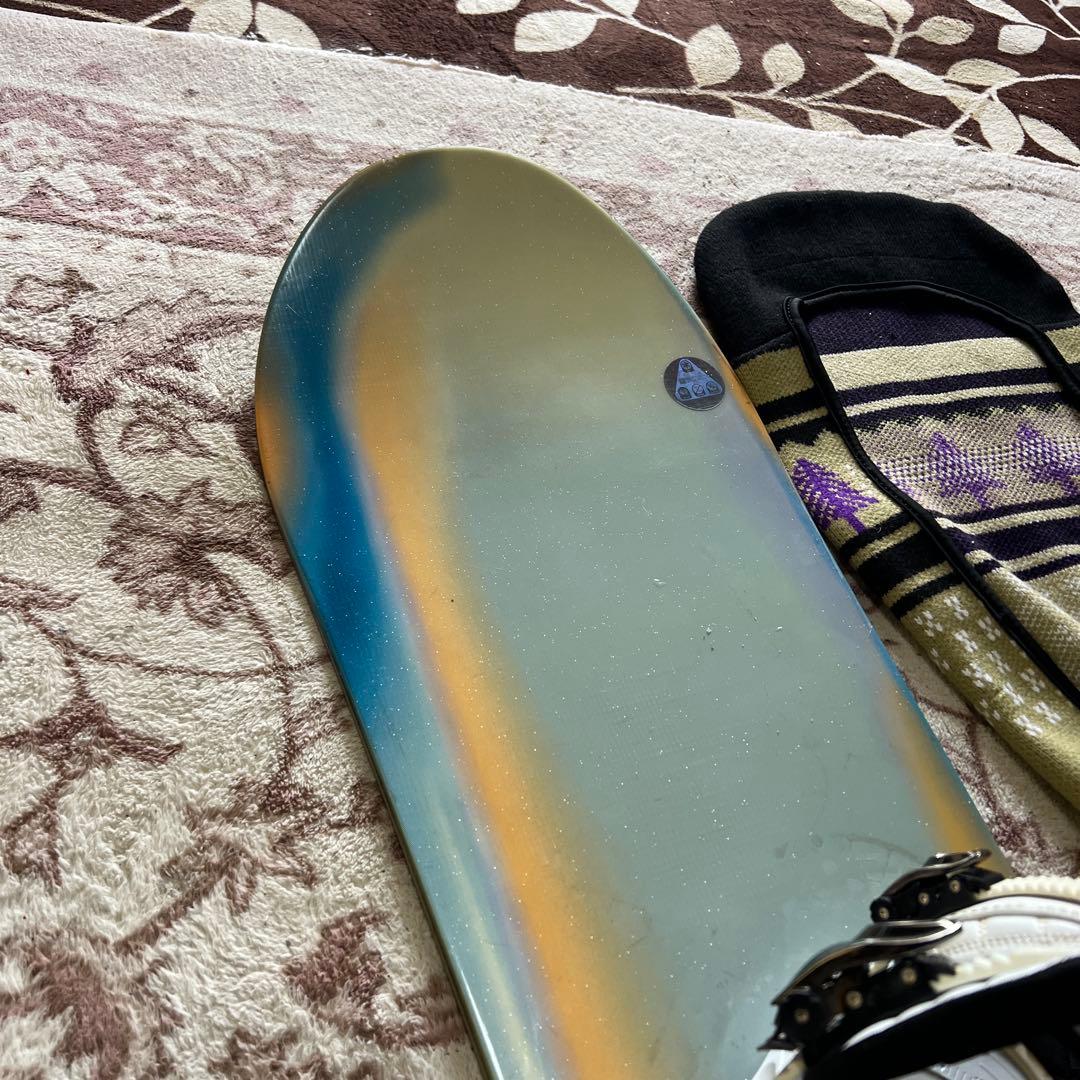 良品 BURTON CLASH 153cm スノーボードセット 初心者向き