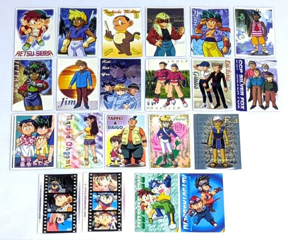 トレーディングカードまとめ　爆走兄弟レッツ&ゴー