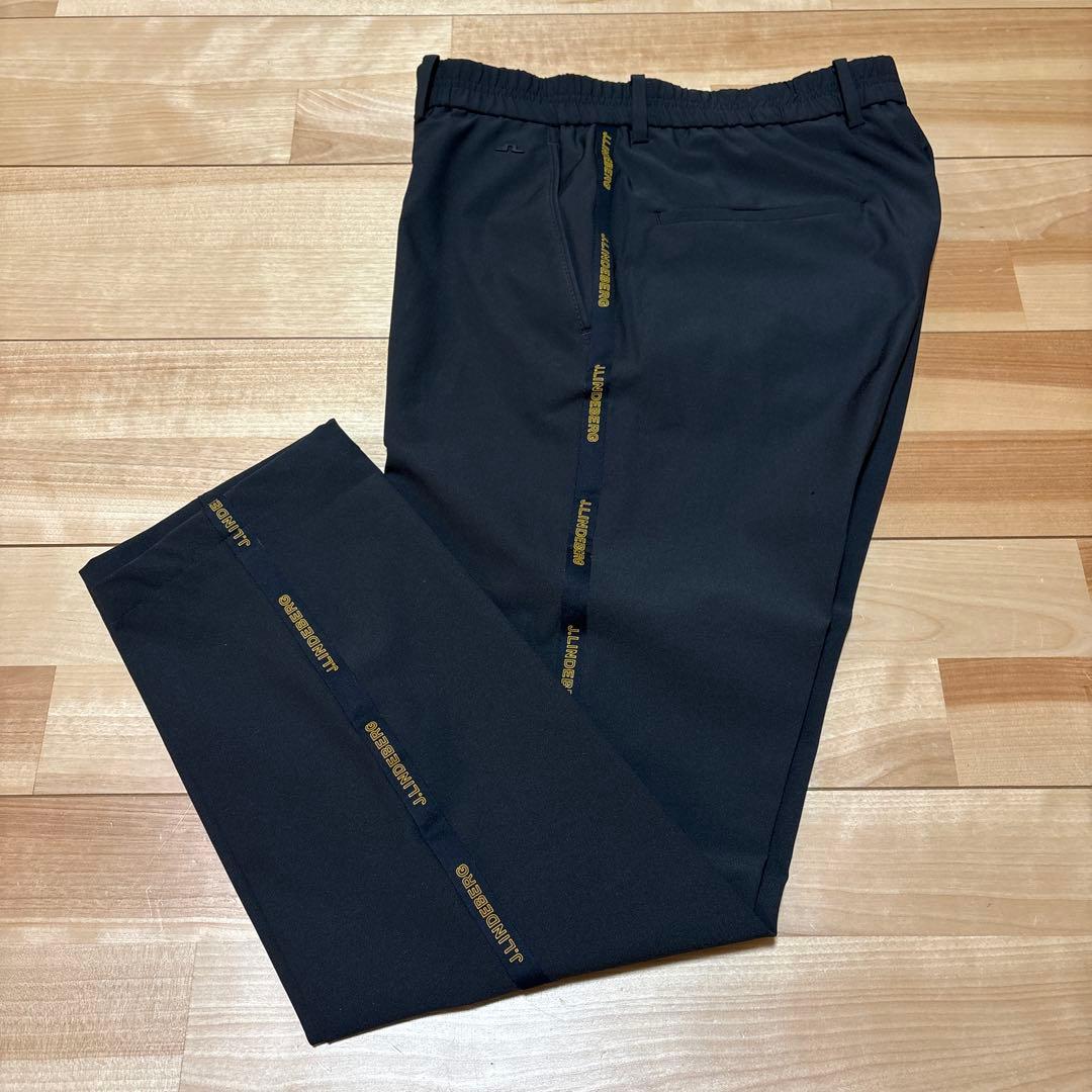 美品 J. LINDEBERG ラインパンツ 32/34