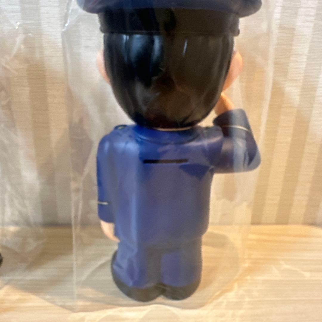 わたしたちの街のおまわりさん人形 埼玉警察　ソフビ 貯金箱 非売品 平成レトロ