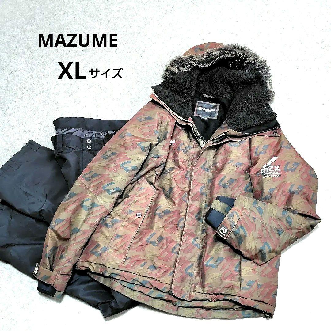 【美品】MAZUME コンタクトオールウェザースーツ 迷彩 XLサイズ